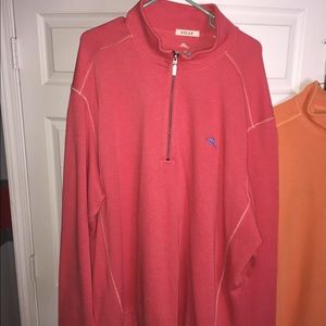 Tommy Bahama 1/4 zip thick pullover 2XL